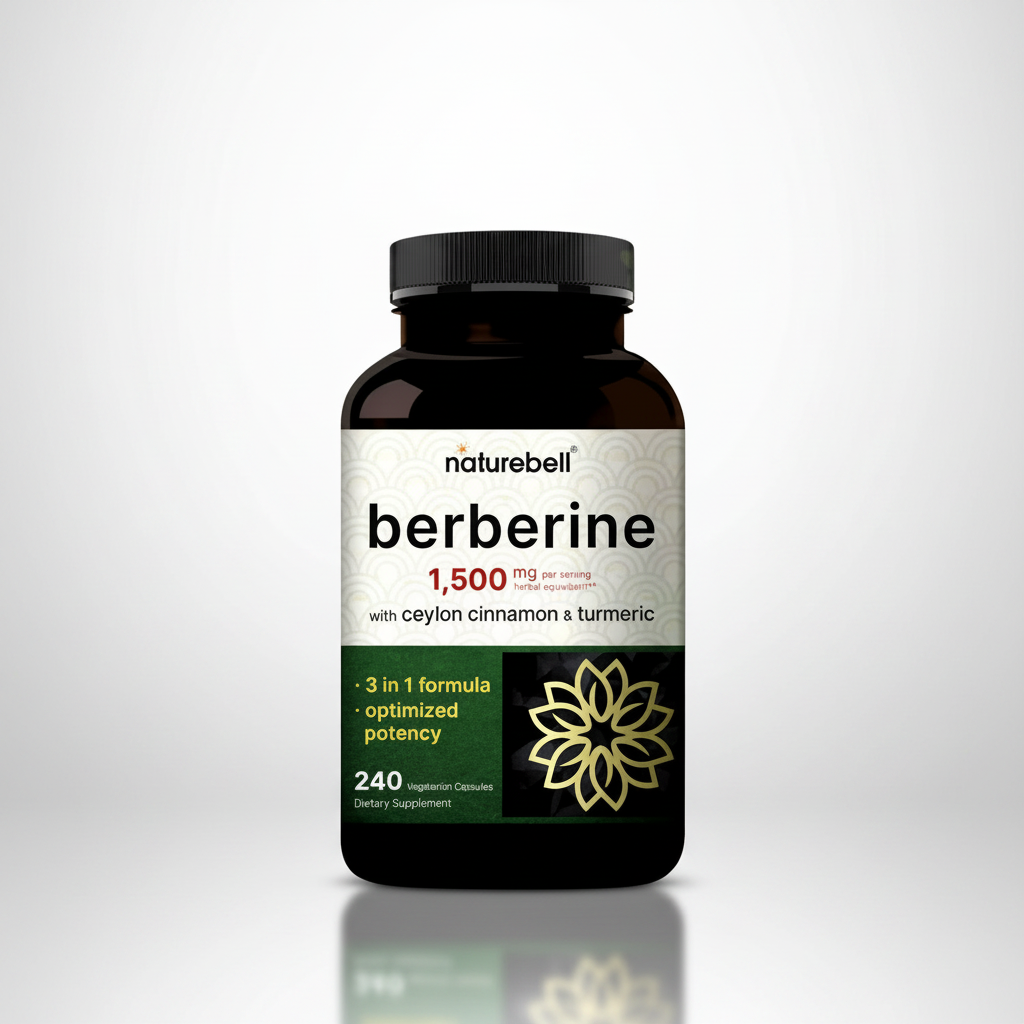 Naturapil Berberine 1500 mg - 240 Tablets