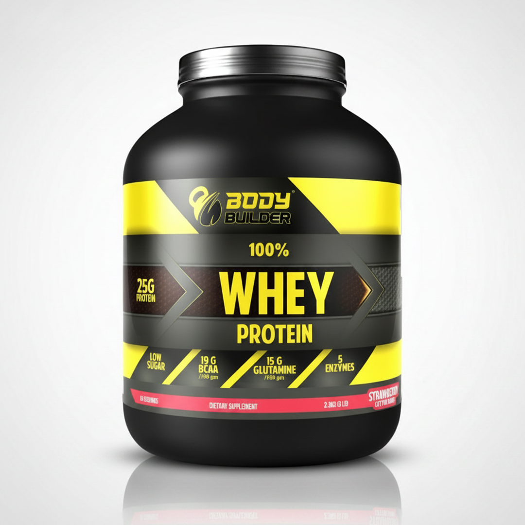 Body Builder 100% Whey Protein 2.3 KG (65 Servings)