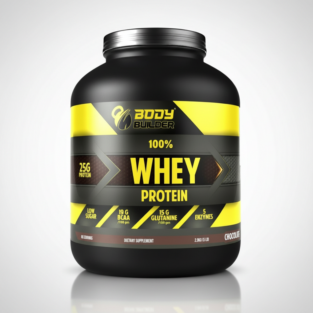 Body Builder 100% Whey Protein 2.3 KG (65 Servings)