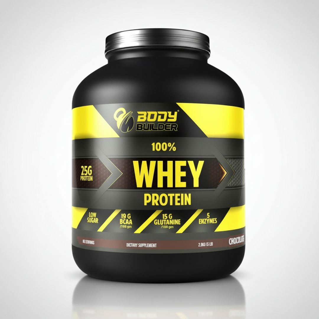Body Builder 100% Whey Protein 2.3 KG (65 Servings)