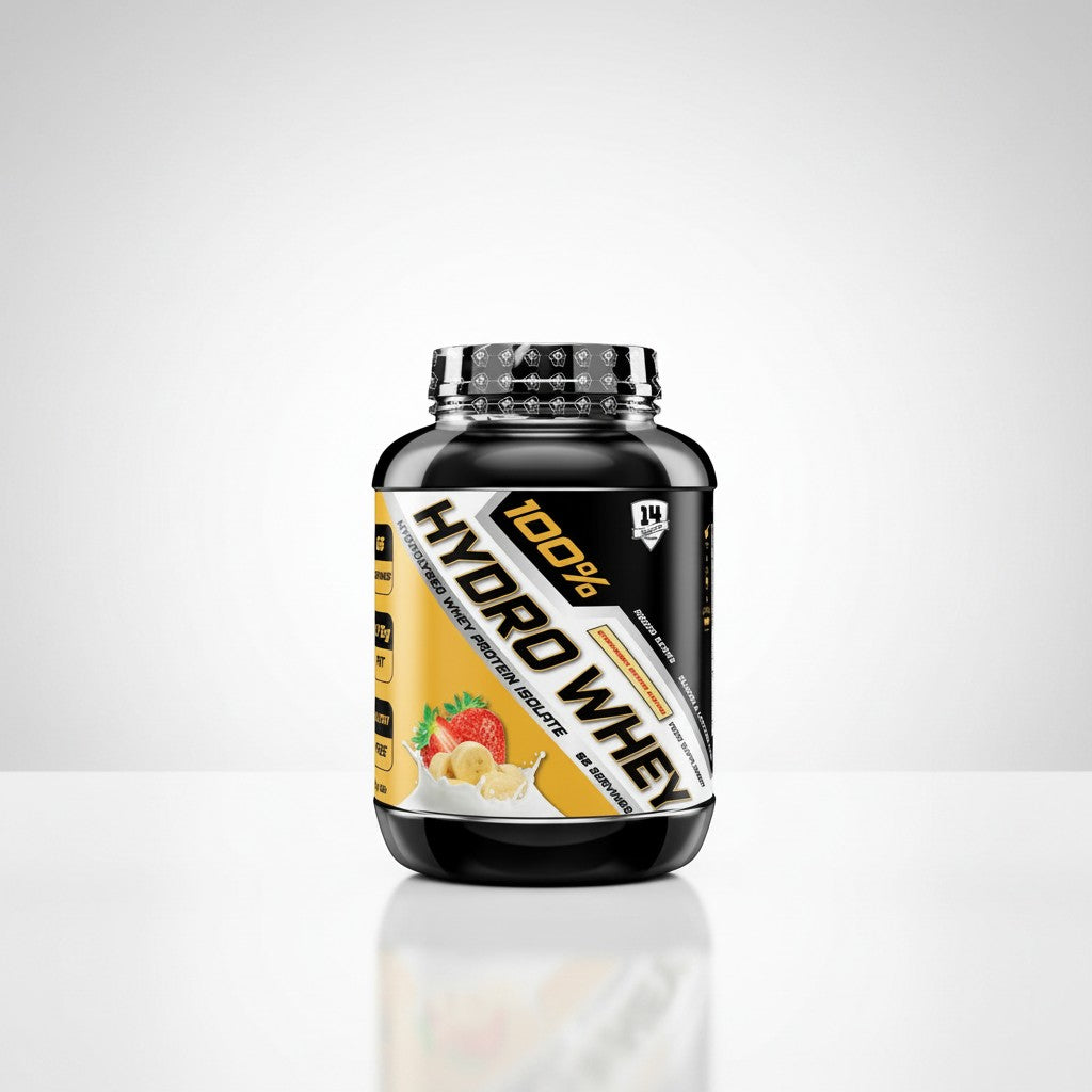 Superior 14 100% Hydro Whey Protein Isolate 5lb | Hydrolysed Whey Isolate | Birthday Cake | 66 Servings