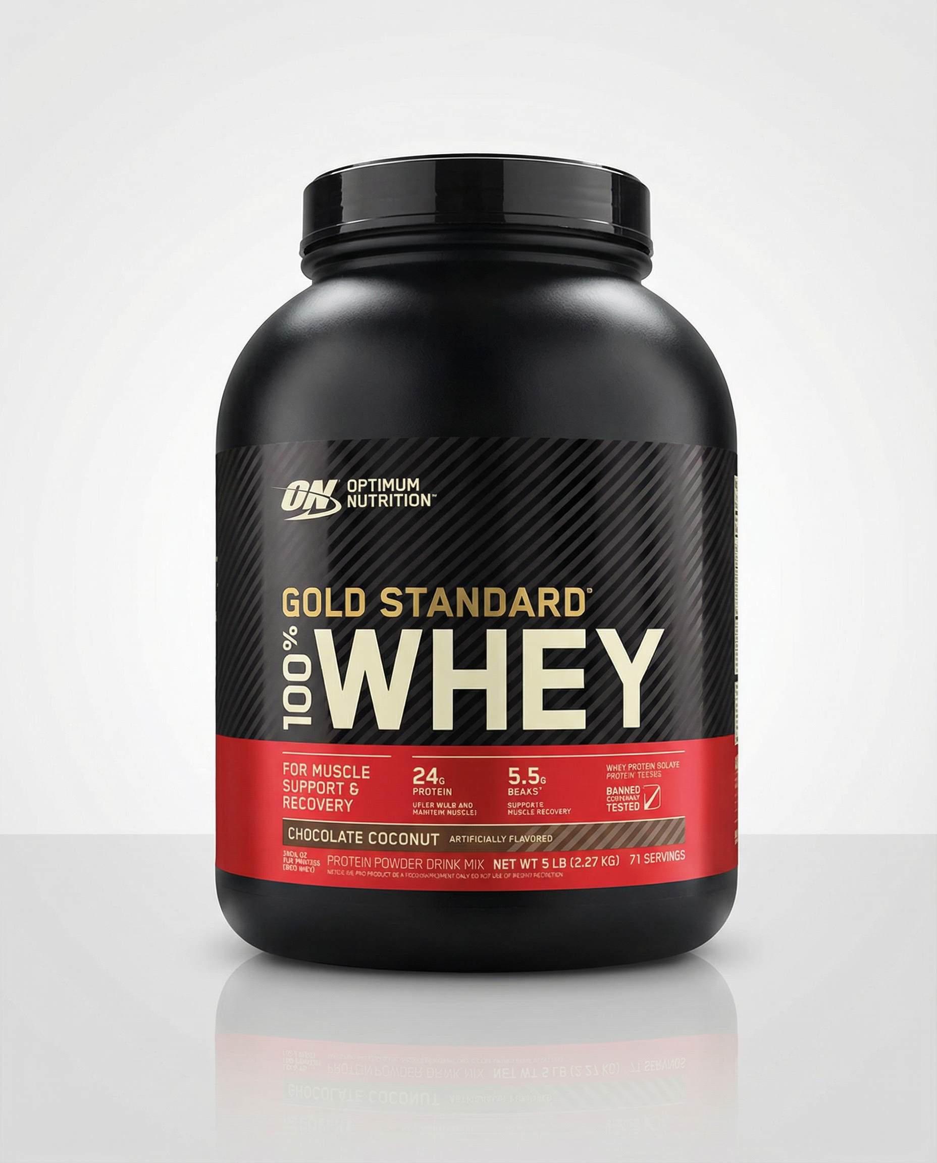 Chocolate coconut ON Gold Standard Whey Protein (2KG)