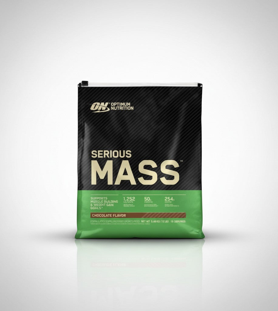 Optimum Nutrition Serious Mass 5.44kg (16 Servings) | High-Calorie Mass Gainer for Muscle & Strength