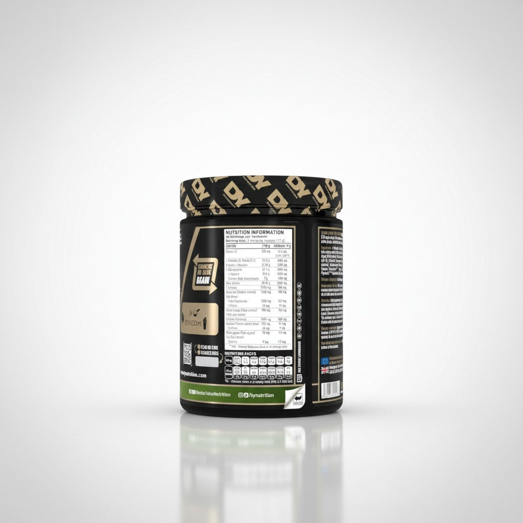 DY Nutrition Blood & Guts Pre-Workout Pear Kiwi 380g | High-Stimulant Pre Workout