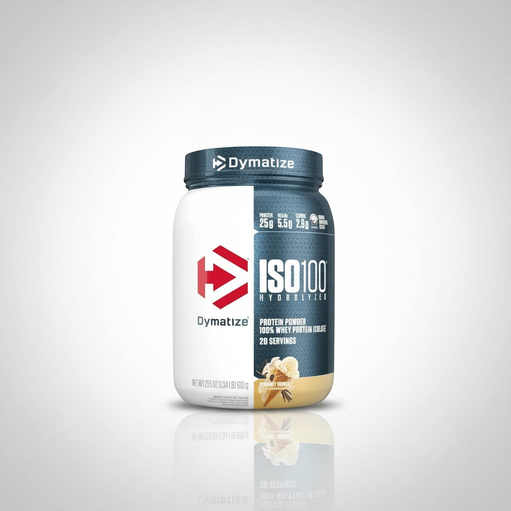 Dymatize ISO100 Hydrolyzed Whey Protein Cookies & Cream 620g | 100% Whey Protein Isolate