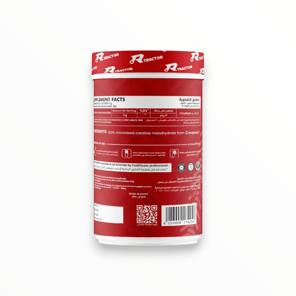Tractor creatine red 180 servings