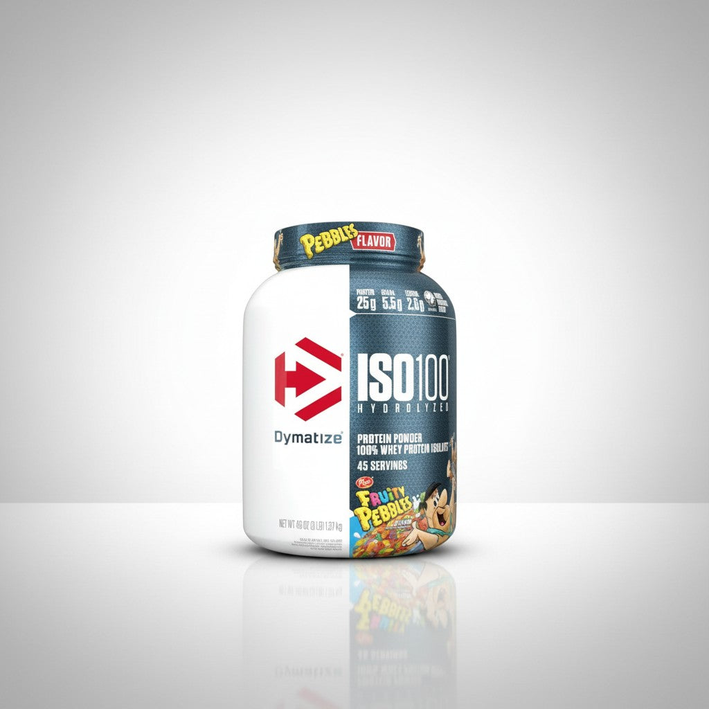 Dymatize ISO100 Hydrolyzed Whey Protein Fudge Brownie 3 lb (1.37kg) | 100% Whey Protein Isolate