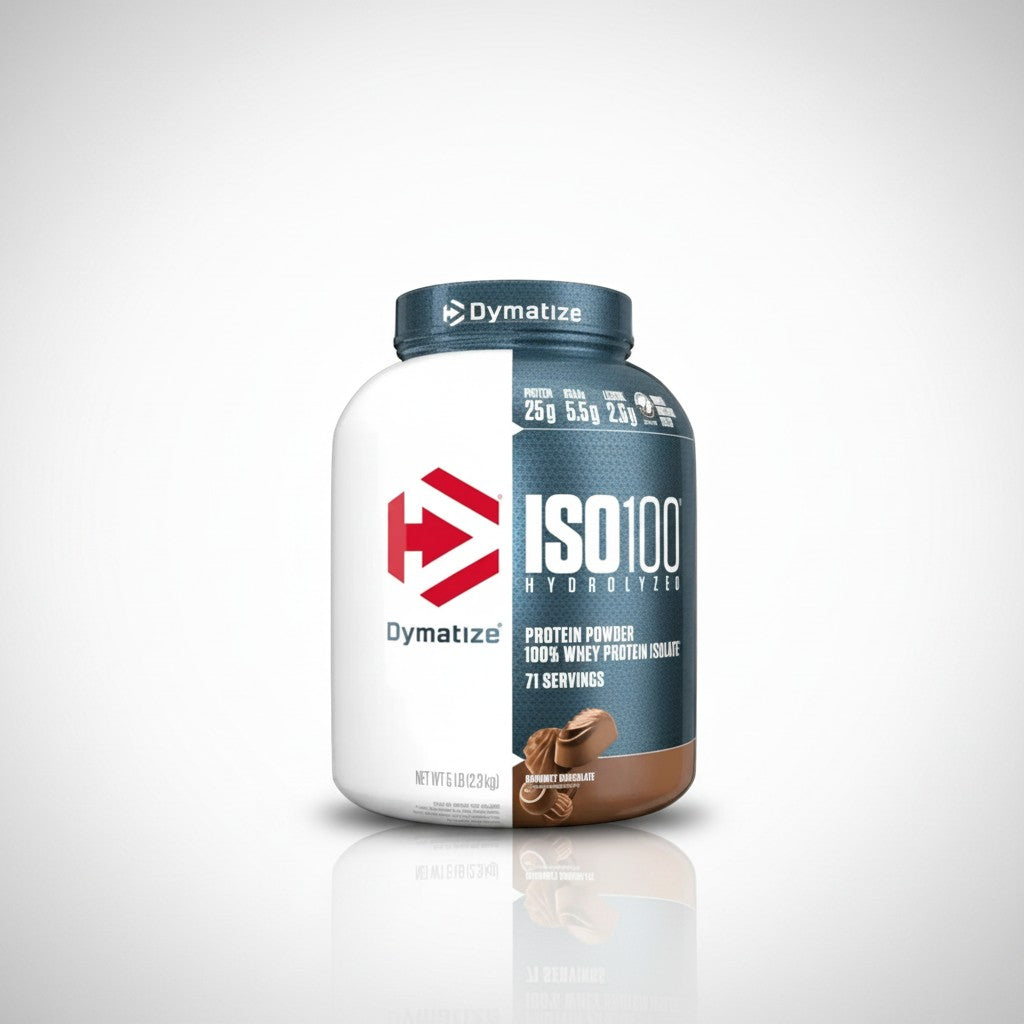 Dymatize ISO100 Hydrolyzed Whey Protein Gourmet Vanilla 5 lb (2.3kg) | 100% Whey Protein Isolate