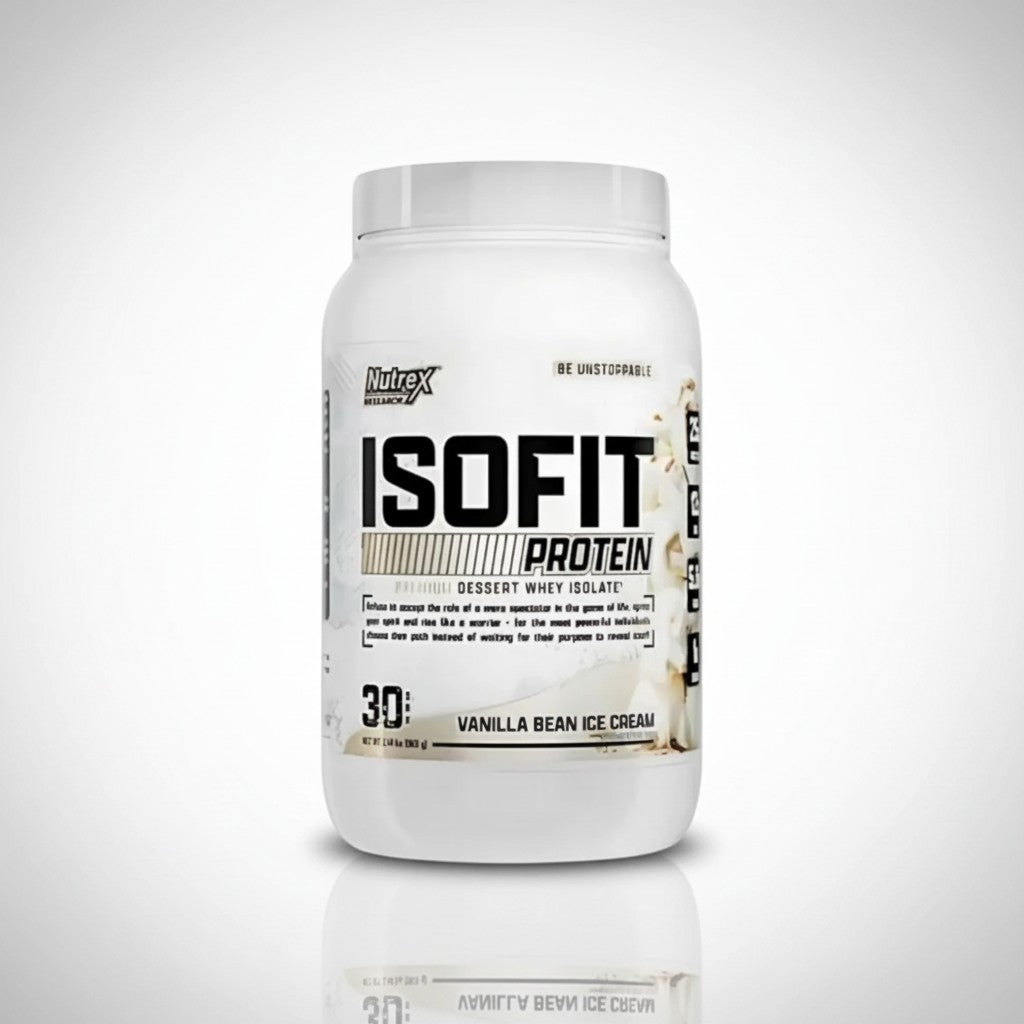 Nutrex IsoFit Protein Bananas Foster Whey Isolate | Premium Whey Protein