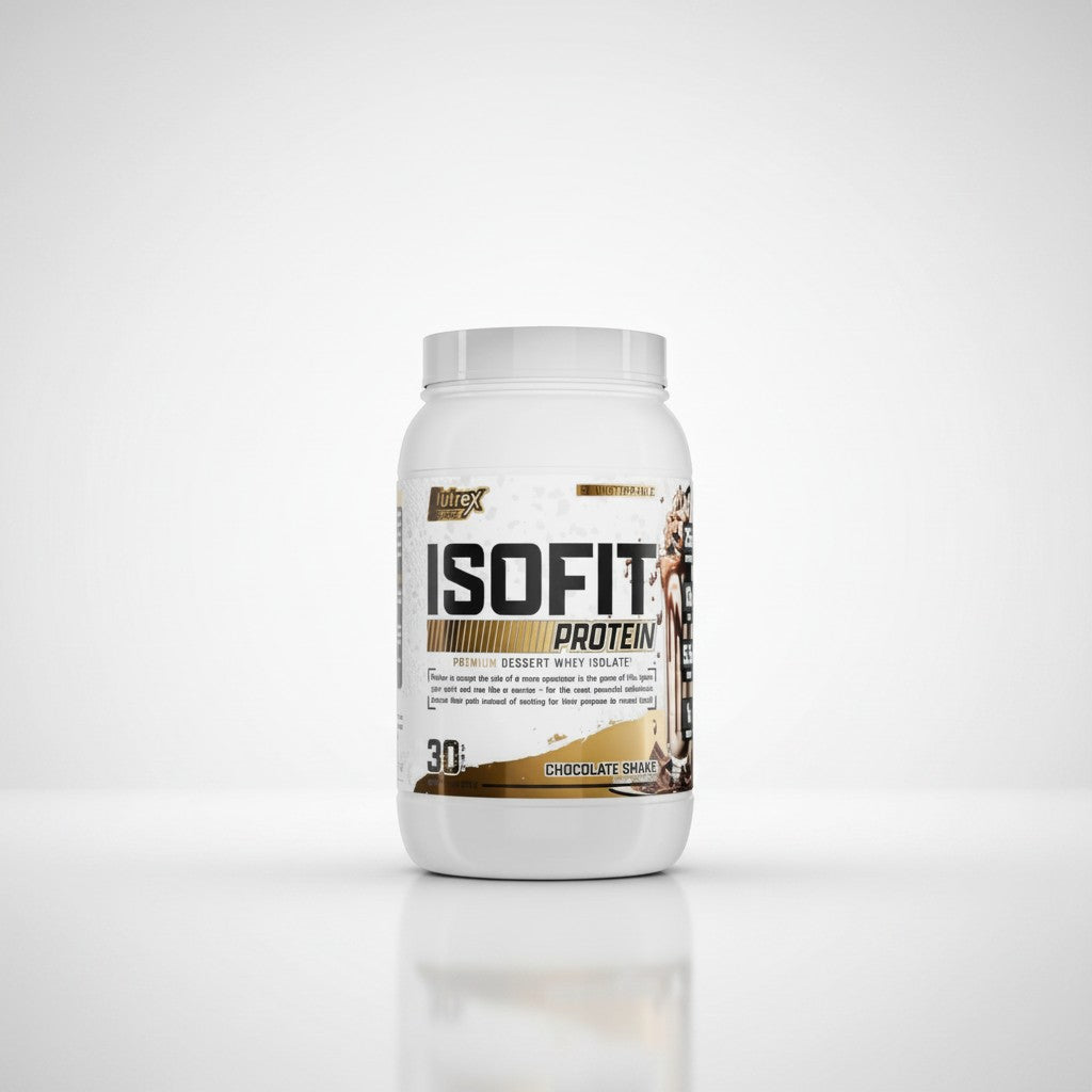 Nutrex IsoFit Protein Bananas Foster Whey Isolate | Premium Whey Protein