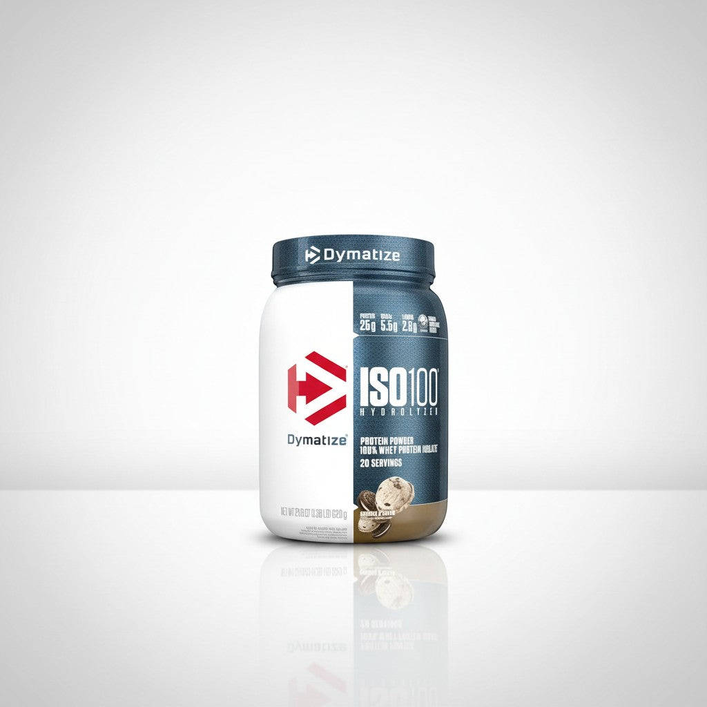 Dymatize ISO100 Hydrolyzed Whey Protein Cookies & Cream 620g | 100% Whey Protein Isolate